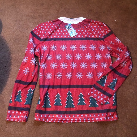 Men’s Christmas long sleeve top - Picture 2 of 3